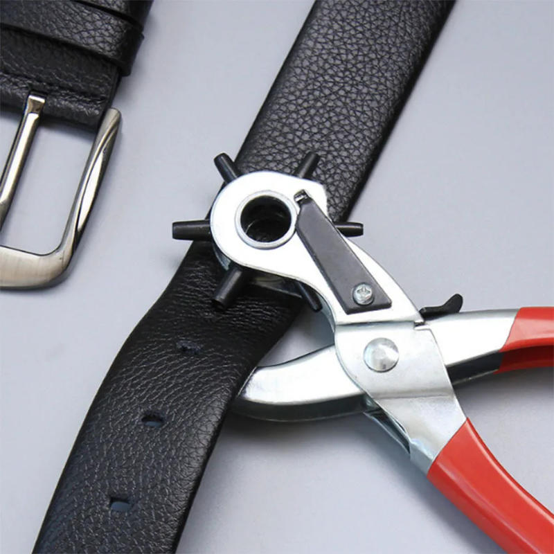 Description Picture 3 of itemMultifunctional Strap Punching Pliers Leather Punching Tools Punching Tools Multifunctional Pliers Useful Round Machines