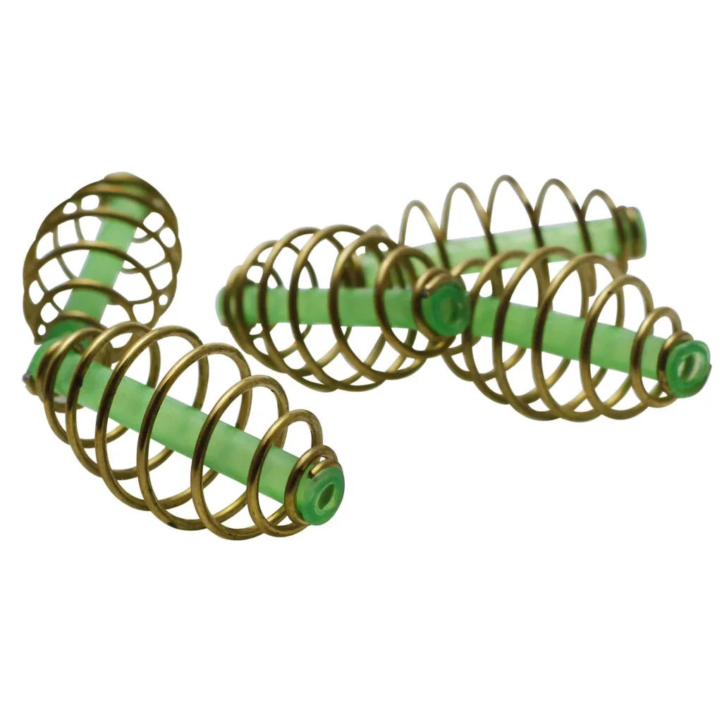 Description Picture 3 of itemFishing Tool Accessories 10Pcs Fishing Fixed Point Puncher Bait Cage Carp Fishing Spring Feeder Easy To Bronzing Hanging Tackle