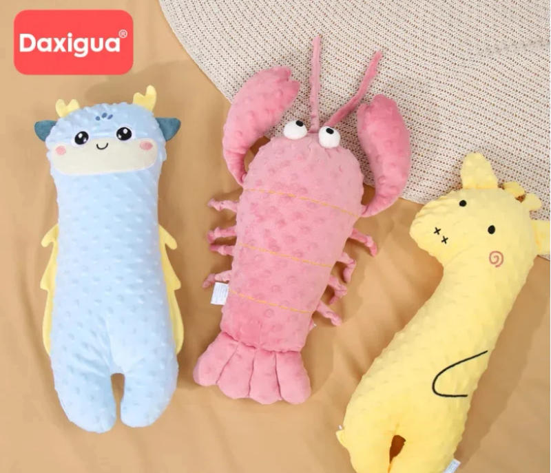 Description Picture 3 of itemBaby Sleeping Pillow Baby Soothing Pillow Side Lying Pillow Long Safety Doll Newborn Gift Sleep assistant lamb