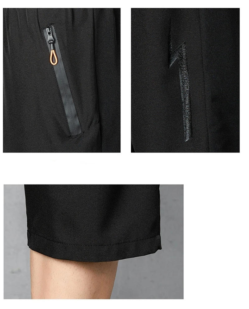 Description Picture 4 of itemBOLUBAO 2024 Outdoor Casual Shorts For Men Solid Color Large Pocket Capri Pants High Quality Design Street Wear Shorts For Men