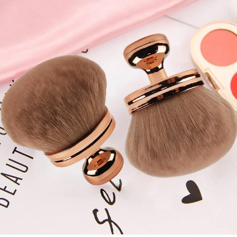 Description Picture 3 of item1Pcs Extra Large Body Makeup Brush for Self Tanner, Leg Makeup Bronzer Oval-shaped Flawless Kabuki Brush Kabuki Foundation Brush