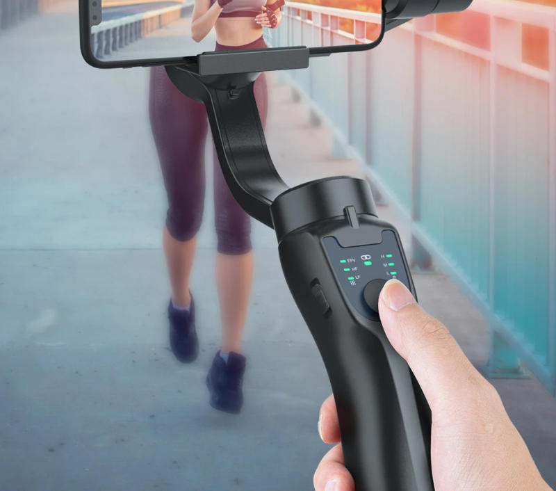 Description Picture 3 of itemF8 3-Axis Handheld Gimbal Phone Stabilizer Smartphone Tripod Cellphone holder for iPhone Android Mobile video Record