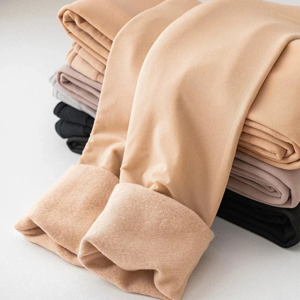 Description Picture 5 of item1/2Pairs Fleece Tights Winter Women Girl Black Thicken Warm Pantyhose Highly Elastic Soft Comfortable Stocking Fashion Accessory