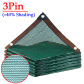 3Pin Blackish Green