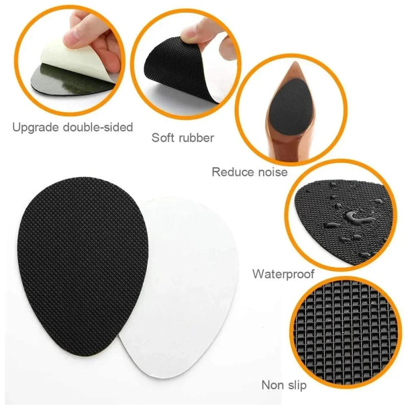 Description Picture 4 of itemNon-slip Shoe Sole Protector High Heel Sandal Outsole Pad Oxford Frosted Sticker Non-slip Shoe Bottom Patch Pads Stickers