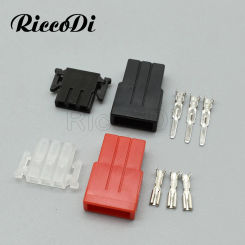 10-100 Sets 3 Pin Ways Auto Electric Headlight Wire Harness Connector Plug 2.0MM Female Male Socket For VW BMW DJ7031-2-11/21