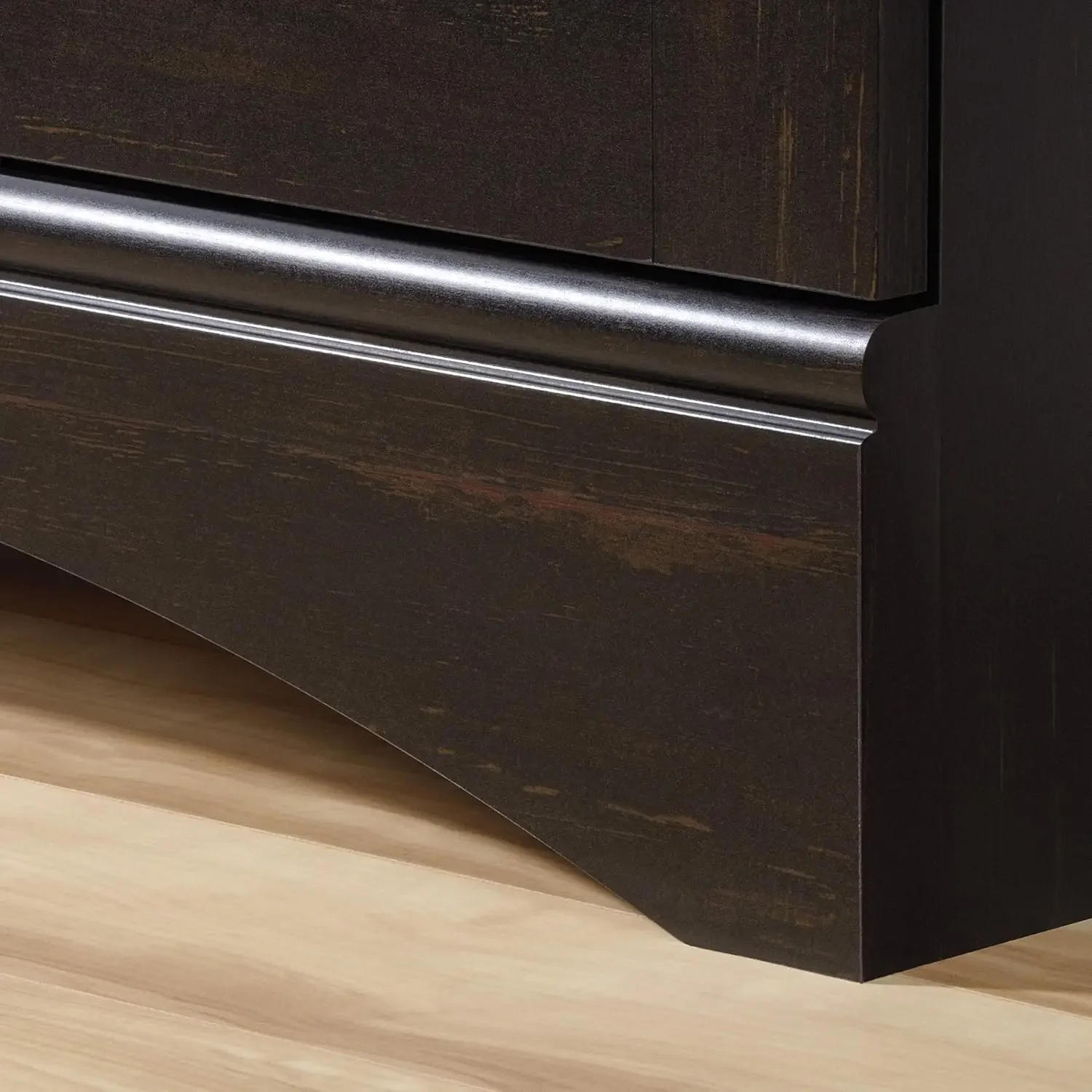 Description Picture 6 of itemView Storage Pantry Cabinet L35.43"xW16.73"xH: 61.02" Antiqued Paint finish Engineered wood construction