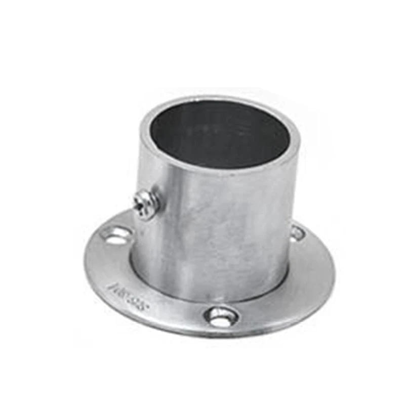 Description Picture 6 of itemStainless Steel Closet Wardrobe Rod Holder Socket End Support Bracket Flange for Wardrobe Curtain Cloth Rod 16mm-32mm R9UF
