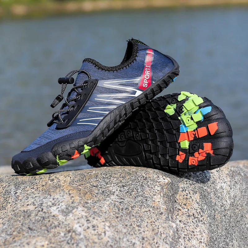 Description Picture 2 of itemWater Shoes Men Women Adult Quick-Dry Aqua Sock Barefoot for Beach Swim River Pool Lake Hiking Kayaking Surfing