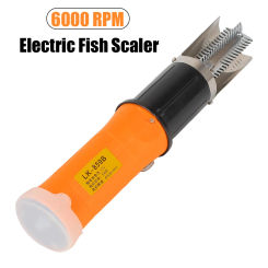 Electric Fish Scaler Fishing Scalers Scraper 6000 RPM Seafood Tools Fish Scale Planer EU Plug