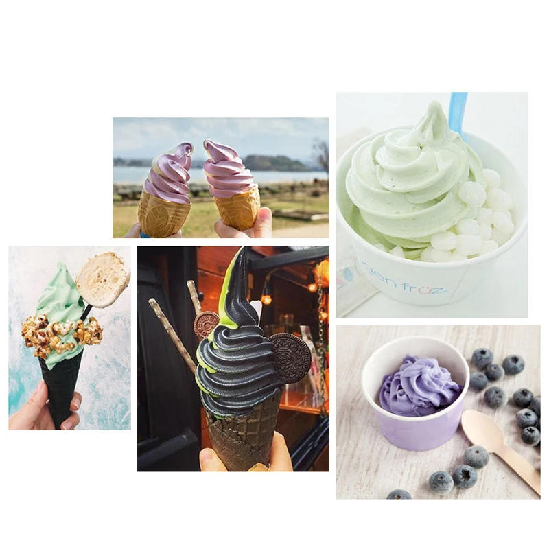 Description Picture 6 of itemCommercial Ice Cream Machine Soft Electric Three Flavors Large Output 220V/110V Kitchen Appliances