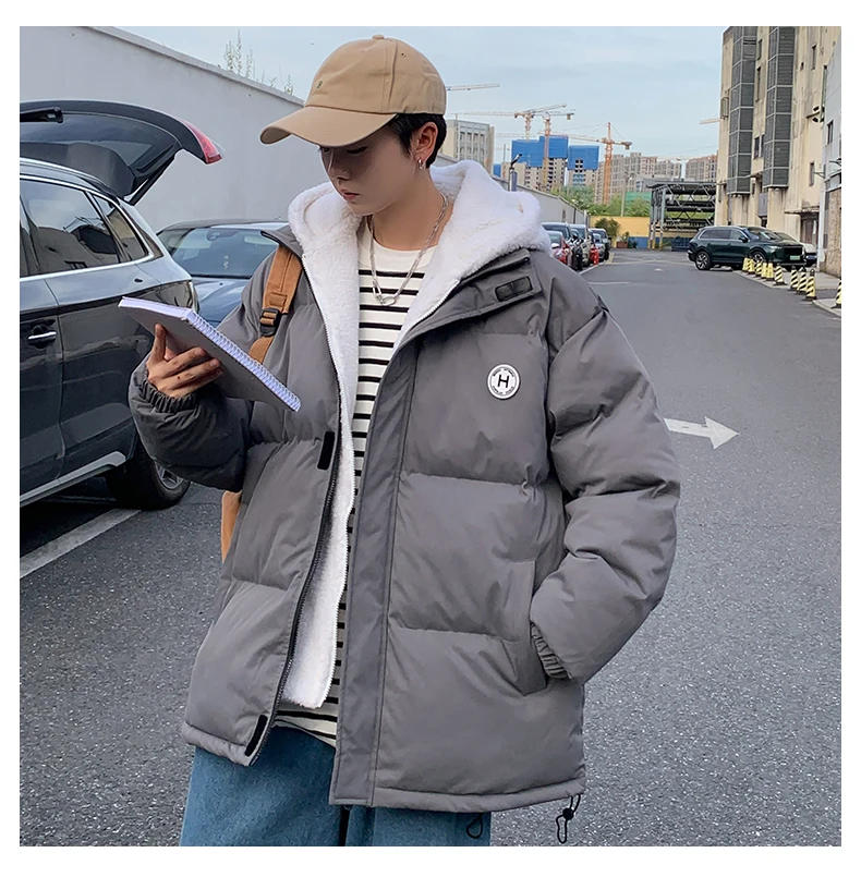 Description Picture 6 of itemFashion Casual Style Thickened Warm Parkas Wind-Resistant High Quality Men Clothing Comfortable Classic Outdoor Jacket With Hood