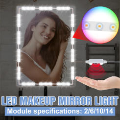 LED Makeup Tables Mirror Lamp Bathroom Vanity Light Dressing Mirrors Light Dimmable LED Wall Lamps Decoration Bedroom Dresser