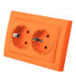 2 Socket With Ground