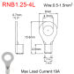60Pieces RNB1.25-4L