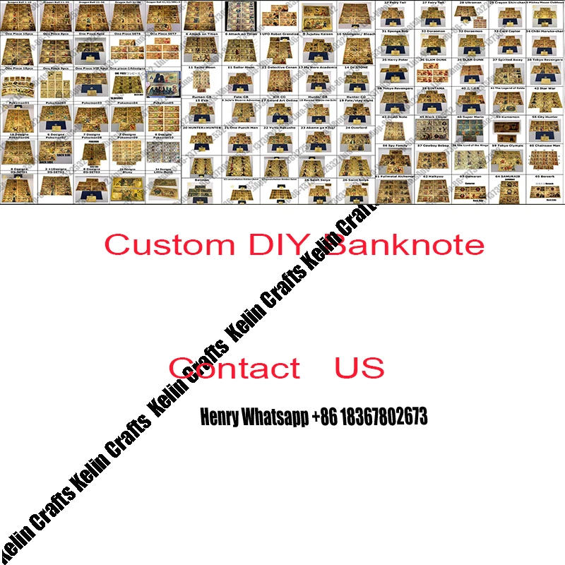 Description Picture 2 of item100 Designs US Gold Plated Banknotes Coleccion Notes Art Collection Home Decoration American Currency History Souvenir Best Gift