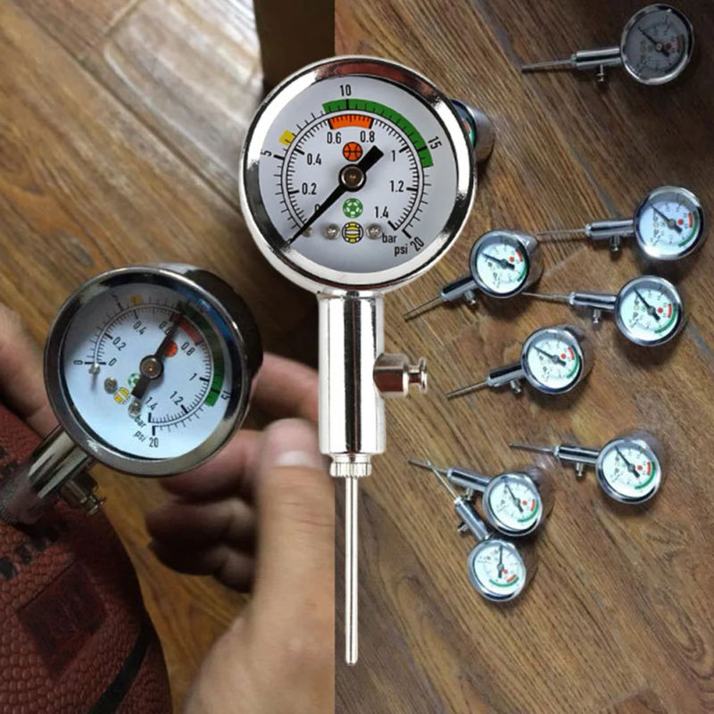 Description Picture 5 of itemSoccer Ball Pressure Gauge Air Watch Volleyball Basketball Barometers Pressure Gauges Football Pressure Gauge
