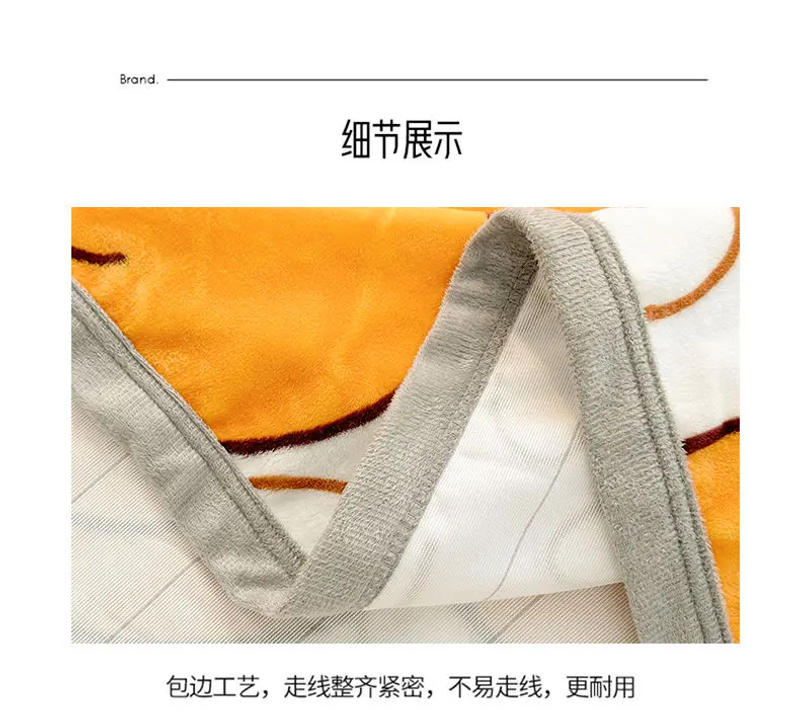 Description Picture 6 of itemWinnie Bear the Pooh Cartoon Blanket Kawaii Velvet Sheet Home Textile Flannel Soft Warm Throw Bedding Sofa Cover for Girls Gift