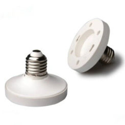 E27 to GX53 Light Base Screw Converter Socket LED Lamp Holder New Bulb Base Adapter for For Energy Saving Cabinet Light