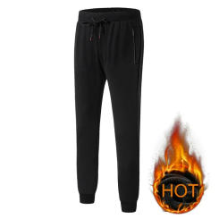 Fashion Men Winter Sweatpants Solid Fleece Warm Pants High Quality Male Thick Jogging Trousers Streetwear Plus Size 8XL