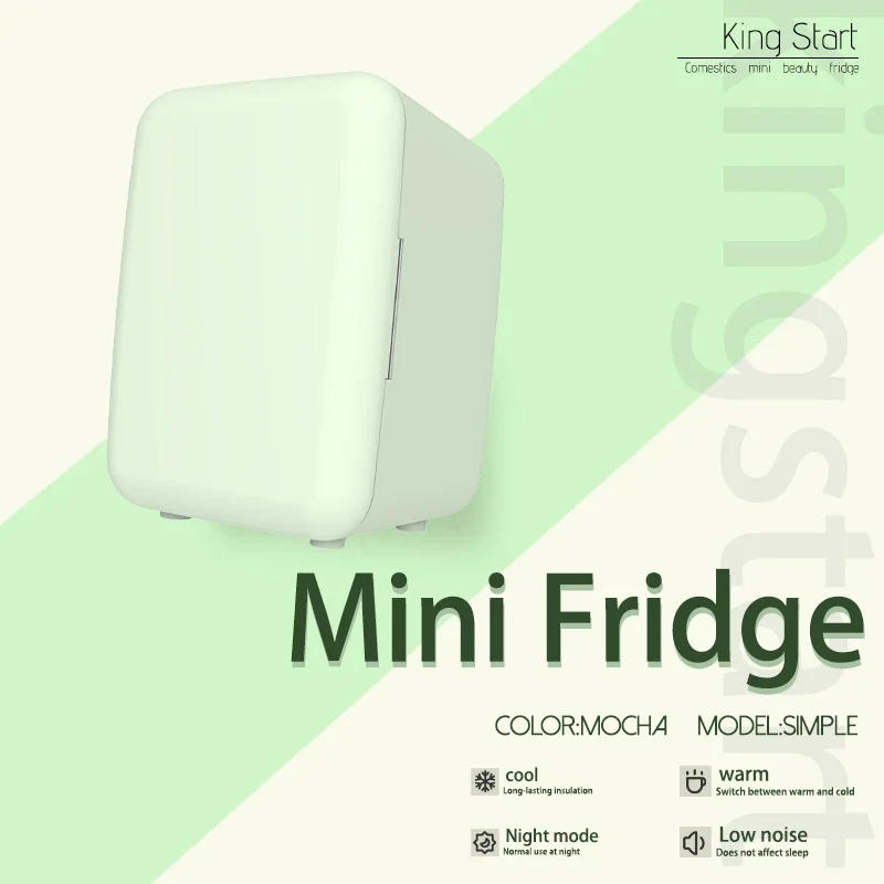 Description Picture 4 of item9L Car Refrigerator Beauty Cosmetics Fridge Car Home Dual-Purpose Air-Cooled Semiconductor Transparent Magnetic Suction Door