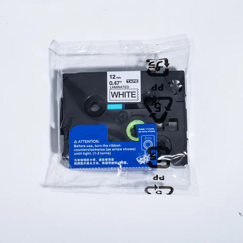 Description Picture 2 of itemAZe-231 Laminated AZe Label Tape 6/9/12mm Compatible for Brothe P-touch Printer PT-E500W PT-D200 PT-H107 PTP710BT tze-231 tze221