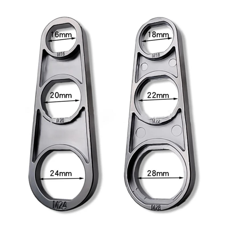 Description Picture 4 of item6in1 Wrench Faucet Aerator Disassembly Wrench Water Flows Adjusting Faucet Bubbler Wrench Plumber 92.6*32*22.6mm Wrench