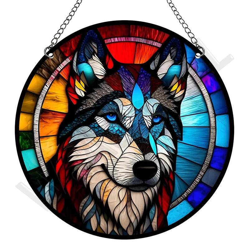 Description Picture 3 of itemWall Art Mural Acrylic Sign Suncatcher Vintage Window Acrylic Board Retro Home Decoration Plate Acrylic Sheet Room Decor Garden