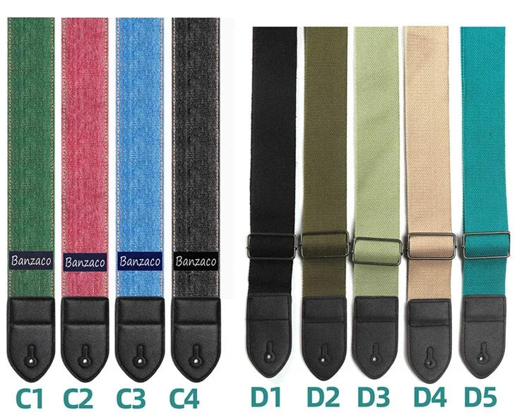 Description Picture 2 of itemGuitar Straps Cartoon Cute Funny Adjustable Guitar Belts Shoulder for Acoustic/Electric Guitar Bass Ukulele Accessories