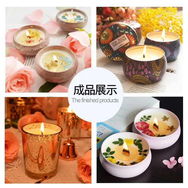 Description Picture 6 of itemCandle Making Materials Soy Wax Core Woven Cotton Core Original Smokeless Candle Wicks Kerosene Lamp Wax Line Wood Accessories