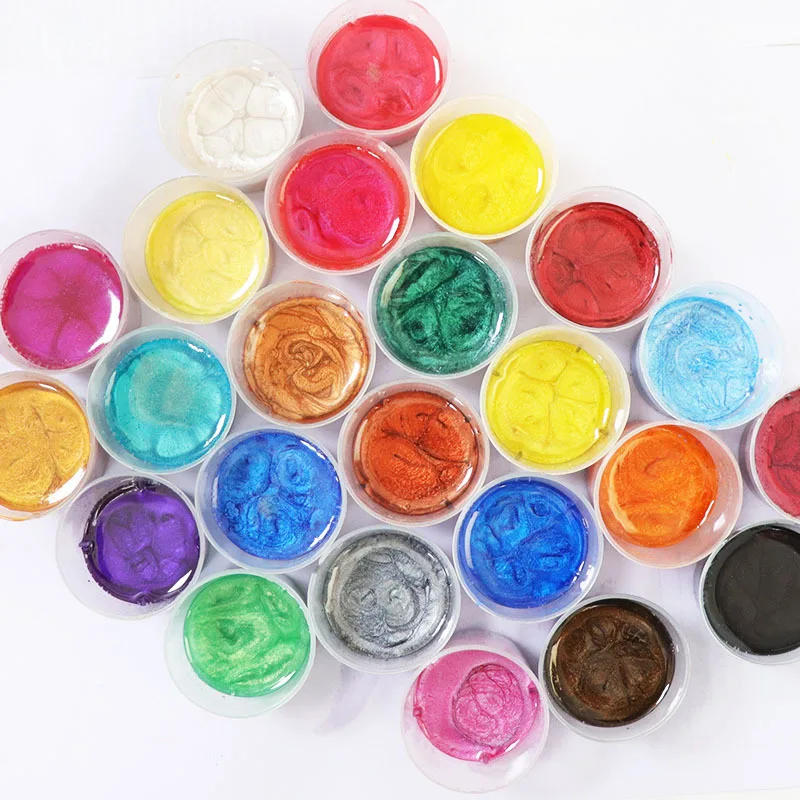 Description Picture 2 of itemMulticolor Mica Powder for Epoxy Set Epoxy Resin Color Pigment Soap Dye Cosmetic Pigment Powder Colors for Resin