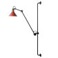 Red lampshade