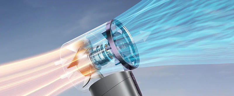 Description Picture 4 of itemPortable Handheld Fan 100 Speeds Adjustable Turbo 10000MAH Battery Fans LED Display Rechargeable Ice Cooling Personal Fan 2025