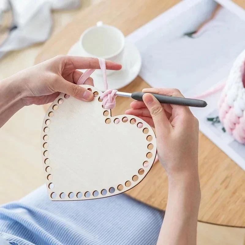 Description Picture 6 of itemCrochet Basket Base Oval Blank Solid Natural Wooden Basket Bottom for Diy Basket Weaving Supply Craft Making Home Decoration