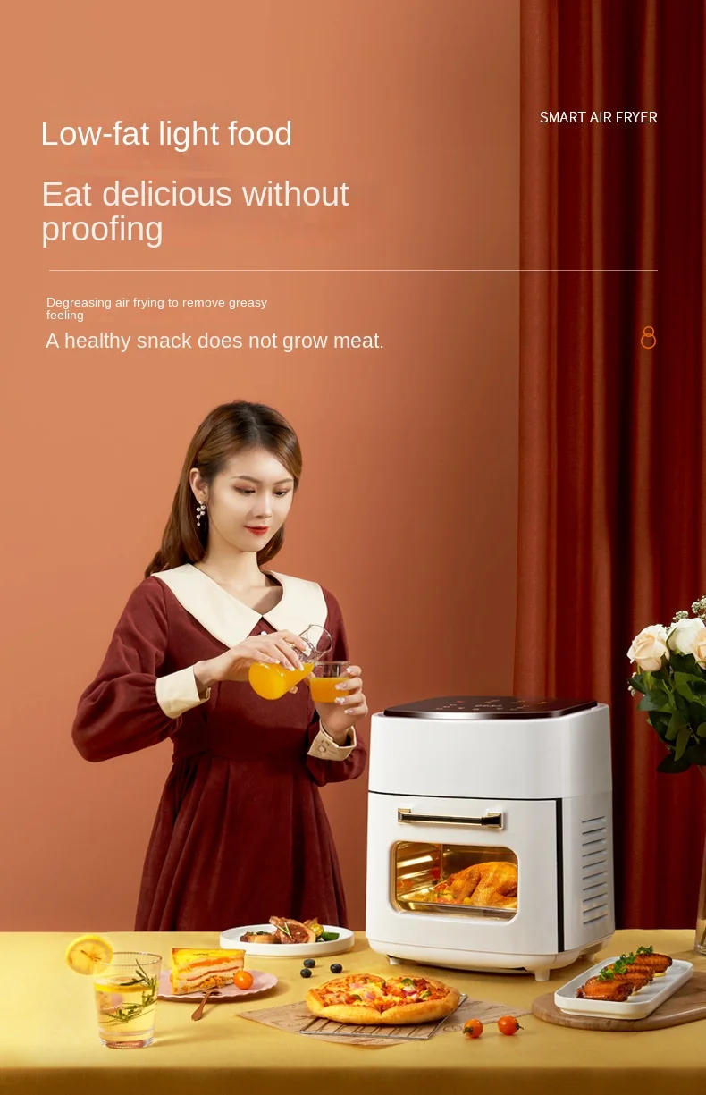 Description Picture 4 of item15L air fryer household large capacity multi-function electric oven fryer French fries machine