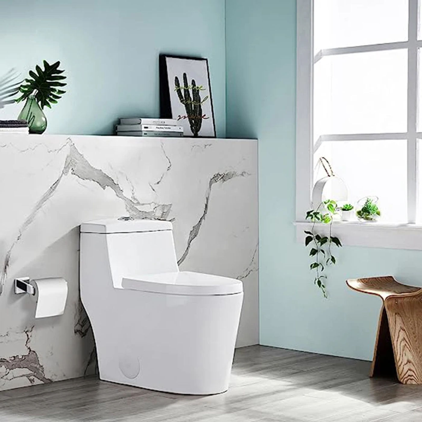 Description Picture 4 of itemMirror Chrome Polished Bathroom Hardware Set 304 Stainless Steel Towel Rack  Bar Toilet Paper Holder Hooks Bathroom Accessories