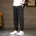 Male Full Length Sports Pants Fitness Patchwork Bodybuilding Sweatpants Pocket Long Slacks Casual Streetwear For Men Ropa Hombre