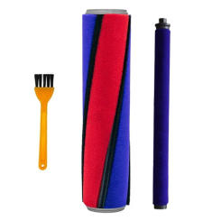1 Pair Vacuum Cleaner Soft Pile Brush Rolling Brush For Dyson V6 V7 V8 V10 V11 Replacement Floor Brush Roller