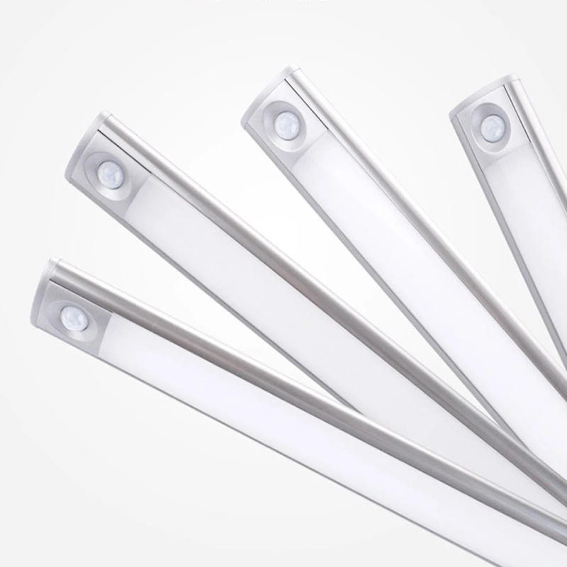 Description Picture 5 of item24/42/60CM Ultra-thin PIR Motion Sensor LED Under Cabinet Light USB Rechargeable Wardrobe Cupboard Wall lamp Closet night light