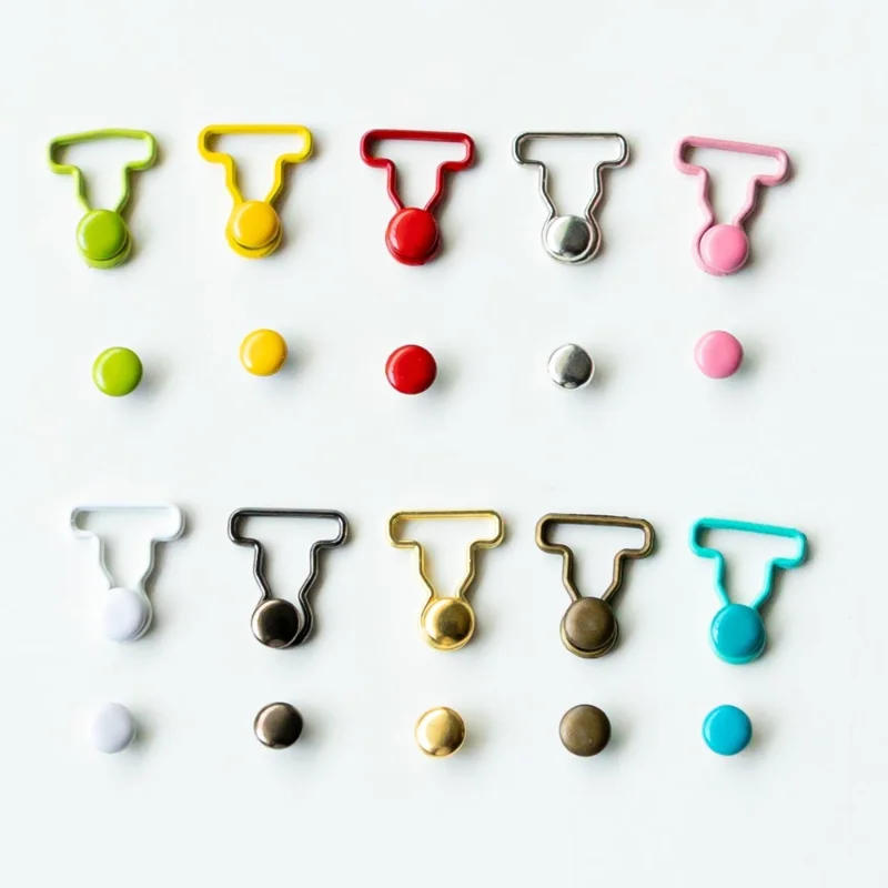 Description Picture 2 of item10 Pair 6/9mm Mini Buttons for DIY Doll Clothes Jeans Metal Buckles OB11  Handmade Clothing Scrapbooking Buttons Sewing
