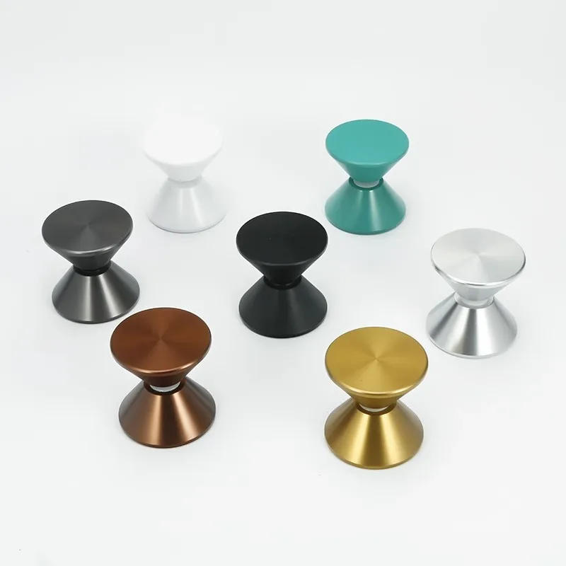 Description Picture 4 of item1pc Stainless Steel Conical Door Handle Bathroom Glass Door Knob Single Hole Round Barn Door Handles Indoor Shower Room Hardware