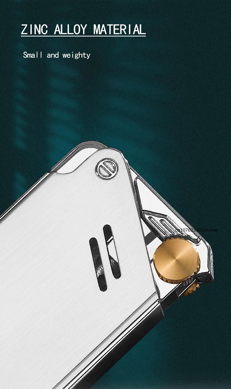 Description Picture 6 of itemUnusual Mechanical Sense Jet Torch Lighter Windproof Waterproof Inflatable Butane Cigarette Lighter Smoking Accessories Cool