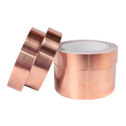 Copper Foil Tape with Single Side Double Side Conductive Shielding Tape Snail Tape Stain Glass Home Appliance DIY Copper Tape