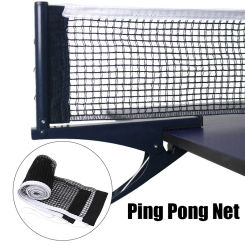 Table Tennis Table Plastic Strong Mesh Net Portable Net Kit Net Rack Replace Kit For Ping Pong Playing High Quality