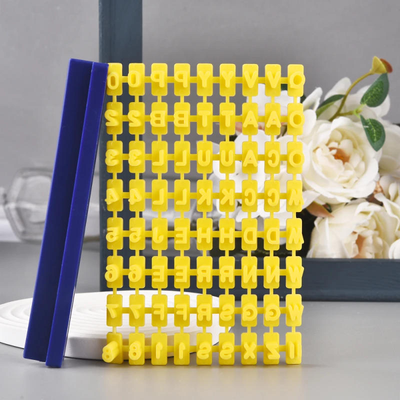 Description Picture 2 of itemCeramic Art Alphabet Alphanumeric Letter Polymer Clay Presser Stamp Embosser Mold Seals DIY Embossing Pottery Clay Ceramics Tool