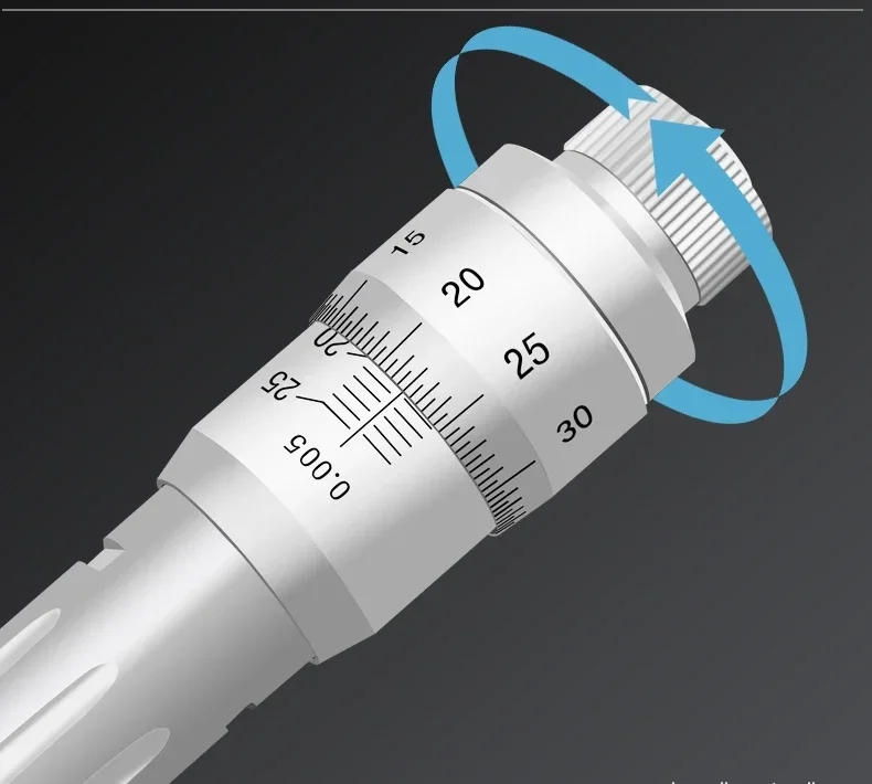 Description Picture 6 of itemThree-Claw Inner Diameter Micrometer Three-Point Internal Measurement Inner Diameter Micrometer Aperture High Precision 0.005mm