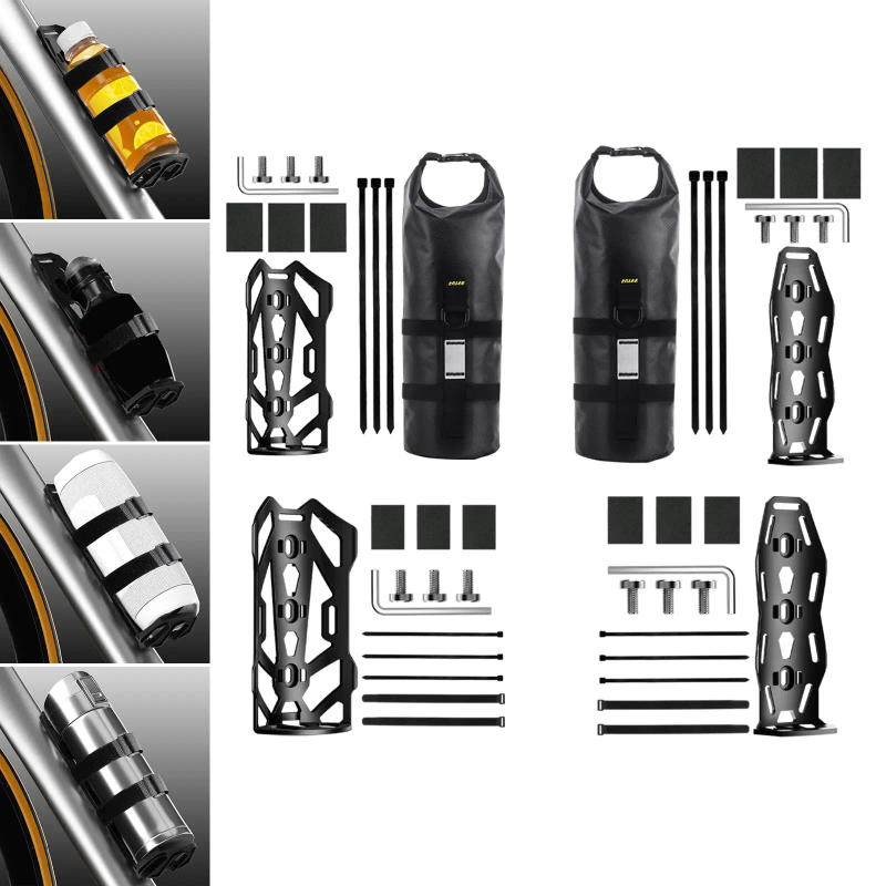 Description Picture 4 of itemBike Bag Holder Bicycle Bag Mount Easy to Install Lightweight Water Bottle Holder for Front/Rear Fork, Frame Mounted