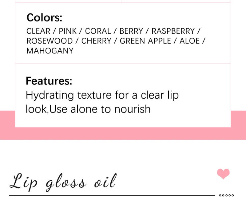 Description Picture 6 of item3pcs/set Lip Glaze Mirror Water Long-lasting Waterproof Crystal Jelly Oil Lip Tint Moisturizing Non-stick Cup Lip Glow Oil Care