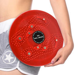 Magnet Waist Twisting Disc Fitness Balance Board Weight Lose Trainer Magnetic Massage Wriggling Plate Twister Exercise Equipment