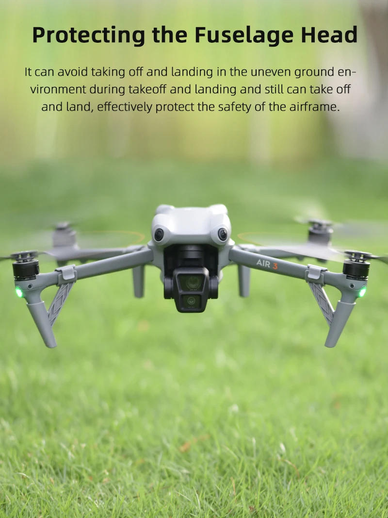 Description Picture 3 of itemLanding Gear for DJI Air 3/Air 3S Increase Expansion Bracket Extended Ultra -Light Leg Gimbal Camera Protection Drone Accessory